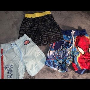 Boys swimming trunks lot